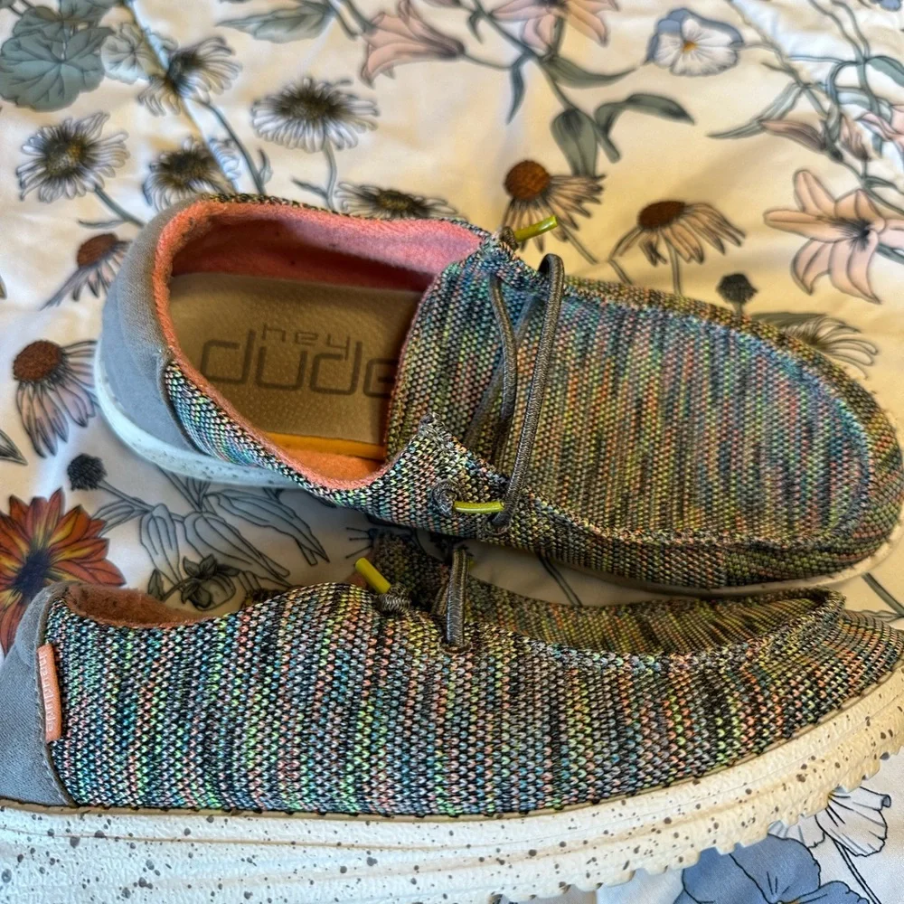 Multicolor Casual women’s hey dude Shoes - Picture 5 of 9